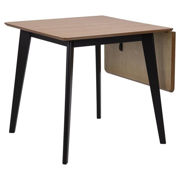 Stół Roxby rozkładany naturalny/ czarny - ACTONA